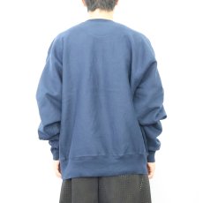画像3: Champion PREMIUM REVERSE WEAVE 目無し スウェット NAVY L (3)