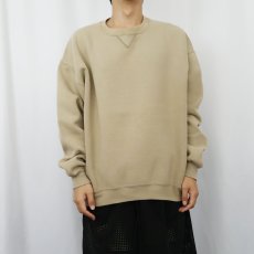 画像2: 90's RUSSELL ATHLETIC USA製 前V 無地スウェット XL (2)