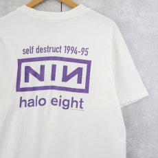 画像2: 90's NINE INCH NAILS USA製 " DOWNWARD SPIRAL" ロックバンド ツアープリントTシャツ L (2)