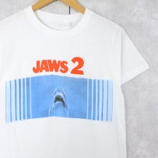 画像1: 70's JAWS 2 ホラー映画 プリントTシャツ (1)