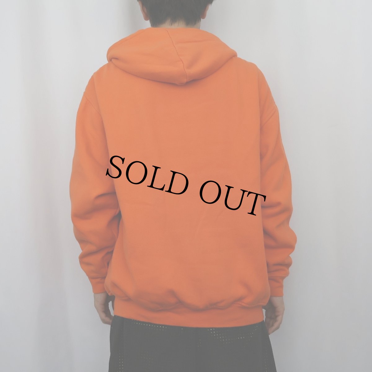 画像3: 90's Lee 裏サーマル 無地 スウェットジップパーカー L (3)