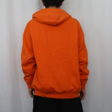 画像3: 90's Lee 裏サーマル 無地 スウェットジップパーカー L (3)