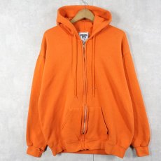 画像1: 90's Lee 無地 スウェットジップパーカー L (1)