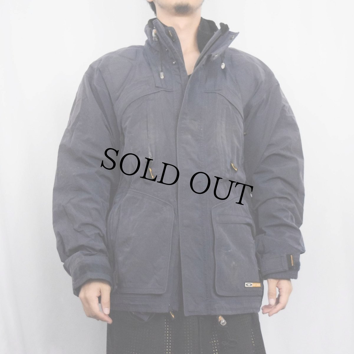 画像3: 2000's OAKLEY SOFT WARE ナイロンマウンテンジャケット NAVY S (3)