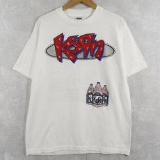 画像2: 90's Korn USA製 "Oz tour" メタルバンドツアーTシャツ L (2)