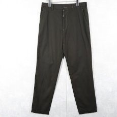 画像1: Y's for men JAPAN製 ポリエステル×レーヨンスラックス W32 (1)