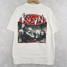 画像1: 90's Korn USA製 "Oz tour" メタルバンドツアーTシャツ L (1)