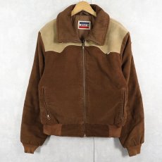 画像1: 70's Levi's ウエスタンデザイン 中綿入り コーデュロイジャケット  (1)