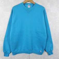 画像1: 80's RUSSELL ATHLETIC USA製 前V 無地スウェット L (1)