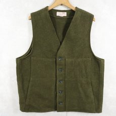 画像1: 2000's FILSON MACKINAW WOOL VEST (1)
