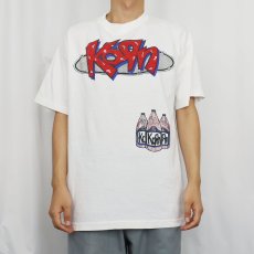 画像3: 90's Korn USA製 "Oz tour" メタルバンドツアーTシャツ L (3)