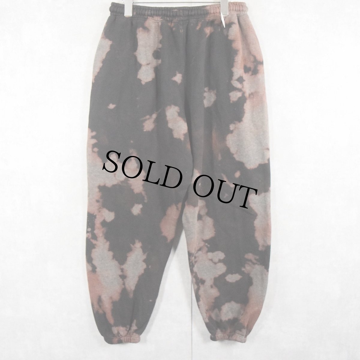 画像4: MISSGUIDED ブリーチ加工 スウェットパンツ BLACK SIZE12 (4)