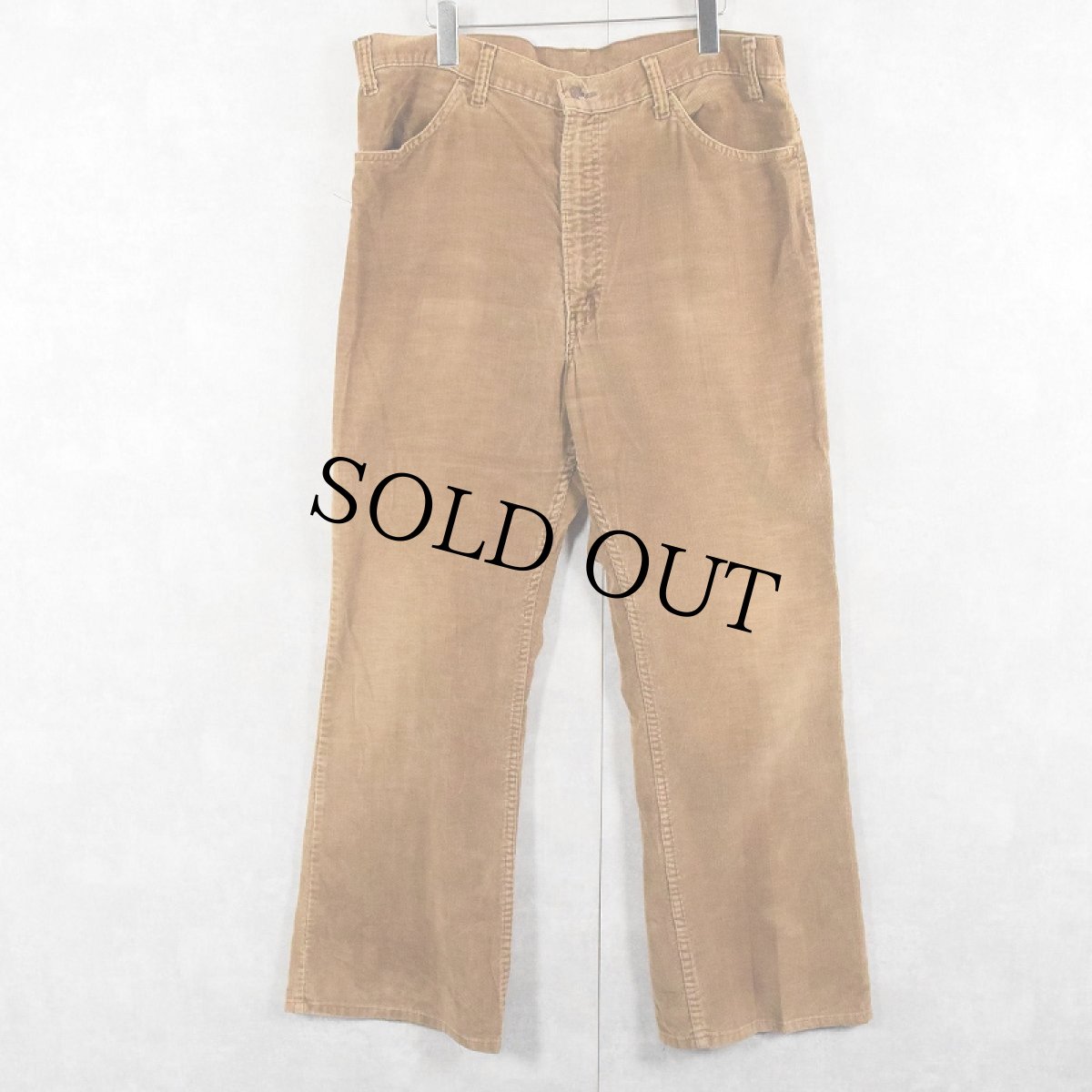 画像1: 80's Levi's 646 ベルボトム コーデュロイパンツ W36 (1)