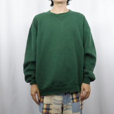 画像2: 90's RUSSELL ATHLETIC USA製 前V 無地スウェット XL (2)