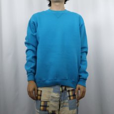 画像2: 80's RUSSELL ATHLETIC USA製 前V 無地スウェット L (2)