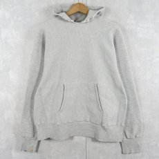 画像2: 70〜80's Champion REVERSE WEAVE 青単色タグ USA製 "LASALLE" バックプリント スウェットフーディー L (2)