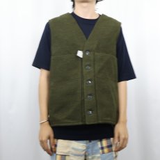 画像2: 2000's FILSON MACKINAW WOOL VEST (2)