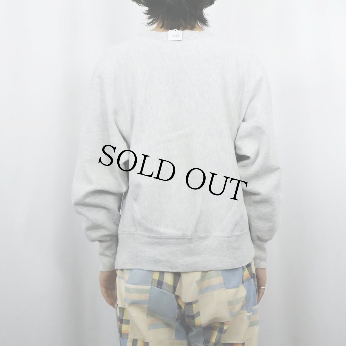 画像3: 80's Champion REVERSE WEAVE USA製 トリコタグ "SPENCER" プリントスウェット M (3)