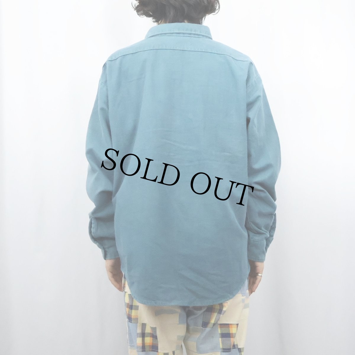 画像3: 80's FIVE BROTHER USA製 シャモアクロスシャツ XL (3)