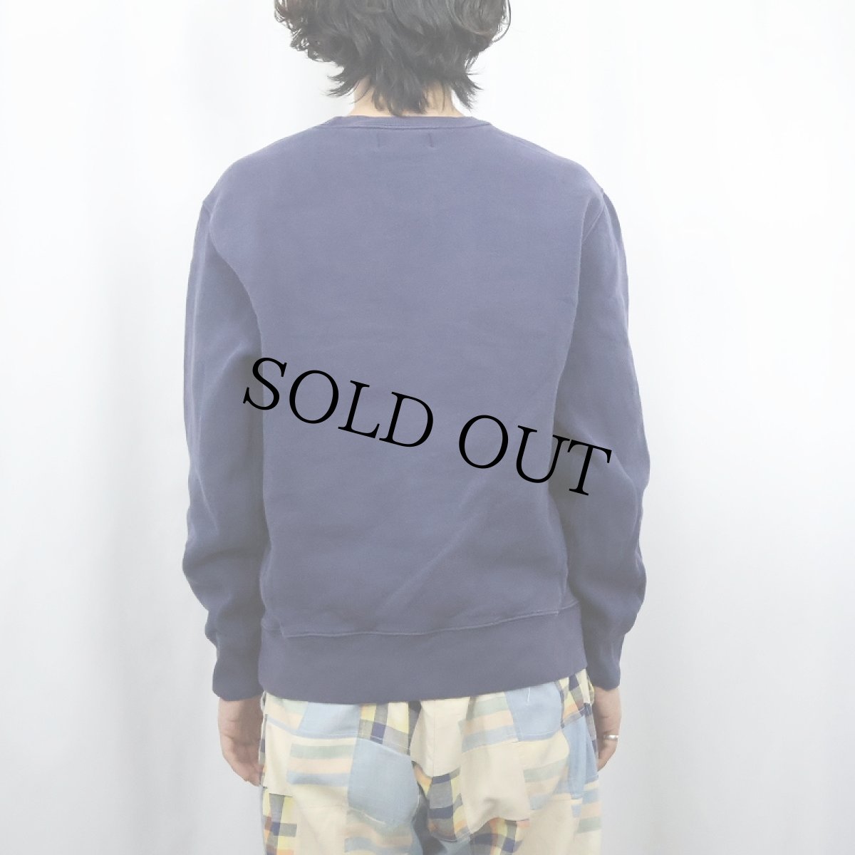 画像3: POLO Ralph Lauren 前V ロゴ刺繍スウェット M (3)