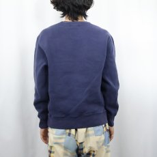 画像3: POLO Ralph Lauren 前V ロゴ刺繍スウェット M (3)