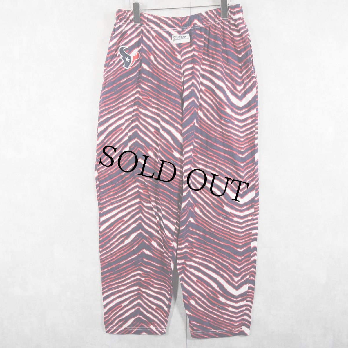 画像3: 90's ZUBAZ 総柄 コットンポリ イージーパンツ L (3)