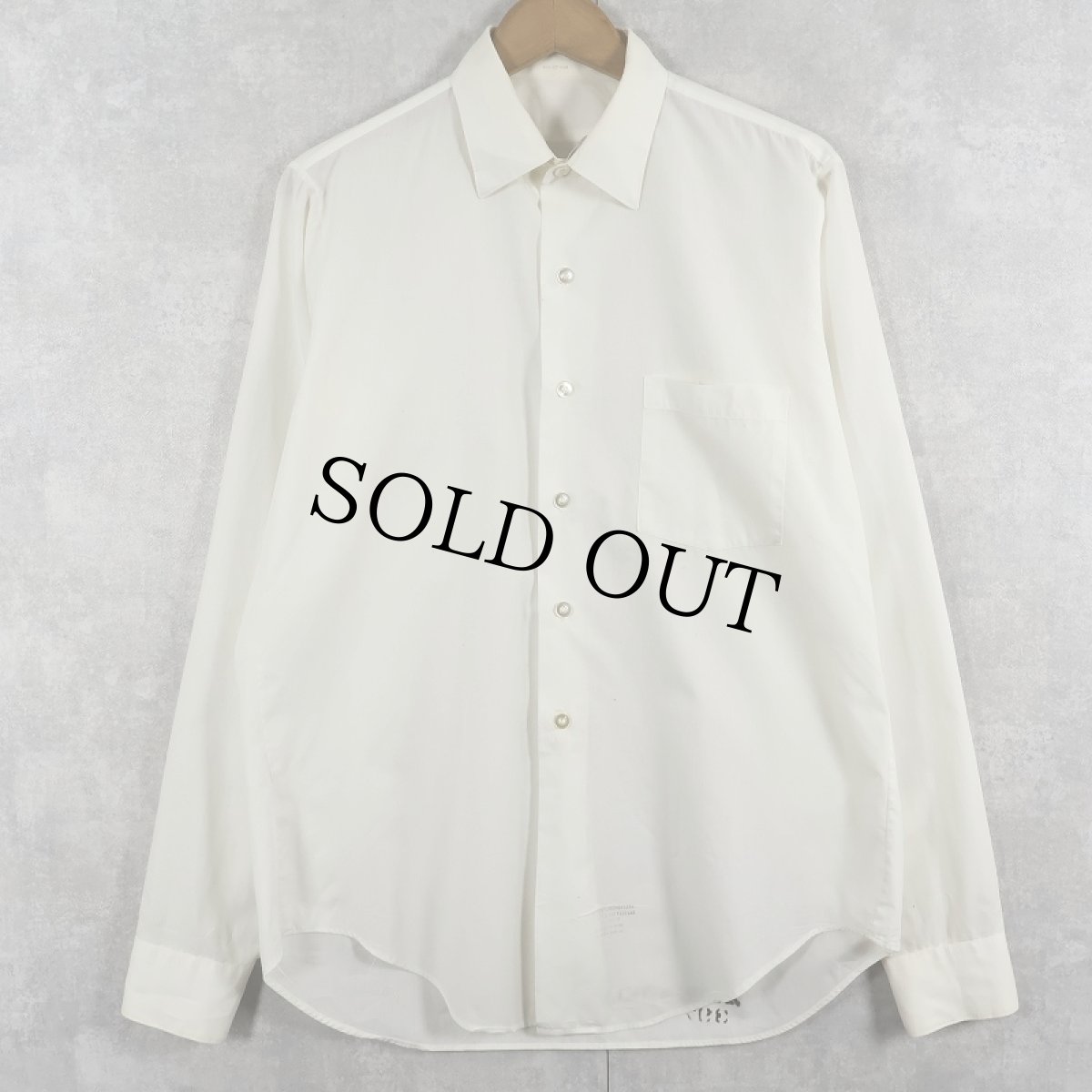 画像1: 70's U.S.ARMY コットンシャツ SIZE15 (1)