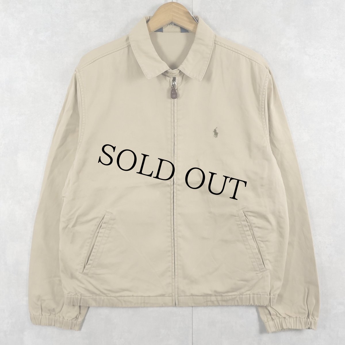 画像1: POLO Ralph Lauren ロゴ刺繍 コットンスイングトップ M (1)