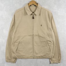 画像1: POLO Ralph Lauren ロゴ刺繍 コットンスイングトップ M (1)