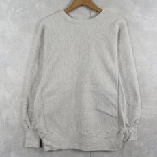 画像1: 90's Champion REVERSE WEAVE USA製 目無し スウェット L (1)