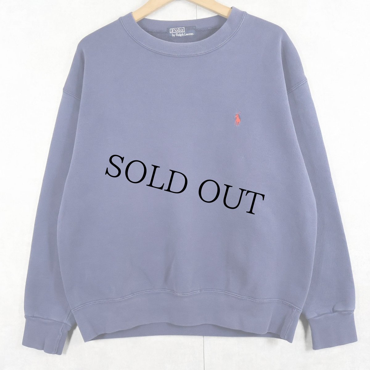 画像1: POLO Ralph Lauren ロゴ刺繍 スウェット (1)
