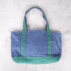 画像1: 90's LANDS' END USA製 キャンバストートバッグ MEDIUM (1)