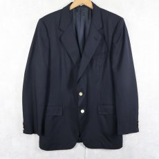 画像1: 80〜90' Burberry's テーラードジャケット NAVY SIZE52 (1)