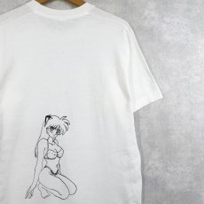 画像1: 90's USA製 キャラクタープリントTシャツ L (1)