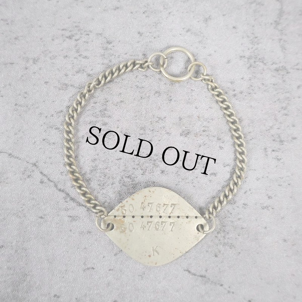 画像1: 〜50's FRENCH MILITARY ドッグタグ (1)