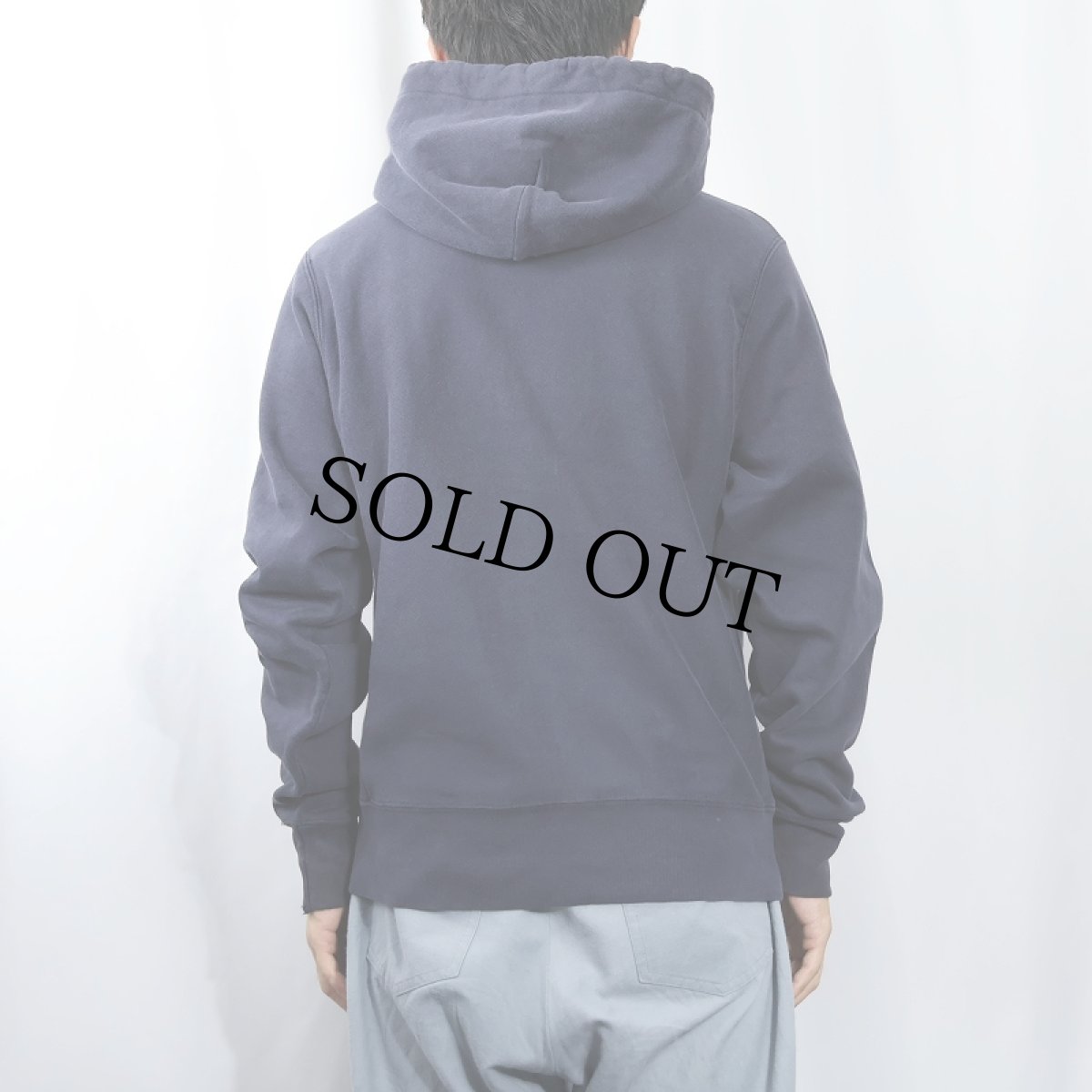 画像3: Champion REVERSE WEAVE "COLUMBIA" プリントスウェットフーディー NAVY S (3)