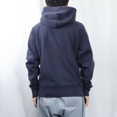 画像3: Champion REVERSE WEAVE "COLUMBIA" プリントスウェットフーディー NAVY S (3)