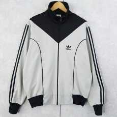 画像1: 80's adidas TAIWAN製 切り替えデザイン トラックジャケット L (1)