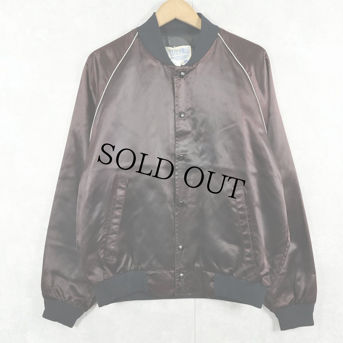 画像2: 80's Jacksons USA製 "WORLD TOUR ’84" 音楽グループツアー サテンスカジャン (2)