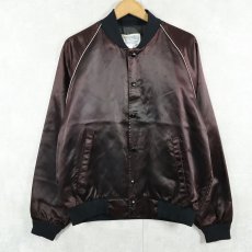 画像2: 80's Jacksons USA製 "WORLD TOUR ’84" 音楽グループツアー サテンスカジャン  (2)