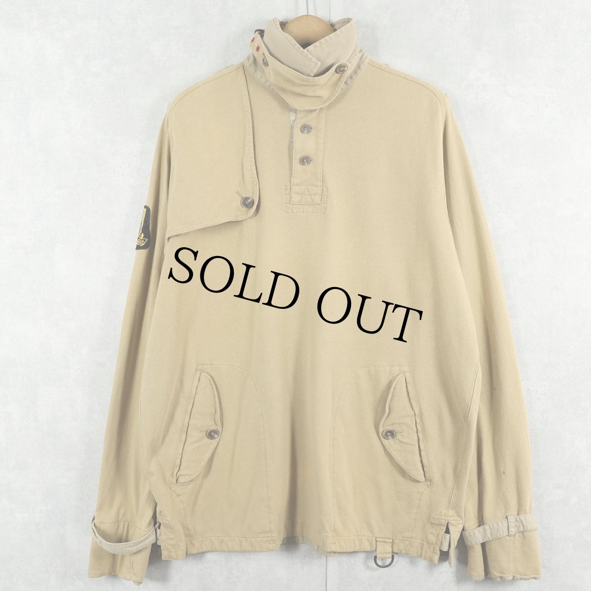 画像1: 90's Polo Ralph Lauren ワッペン付き ハンティングラガーシャツ L (1)