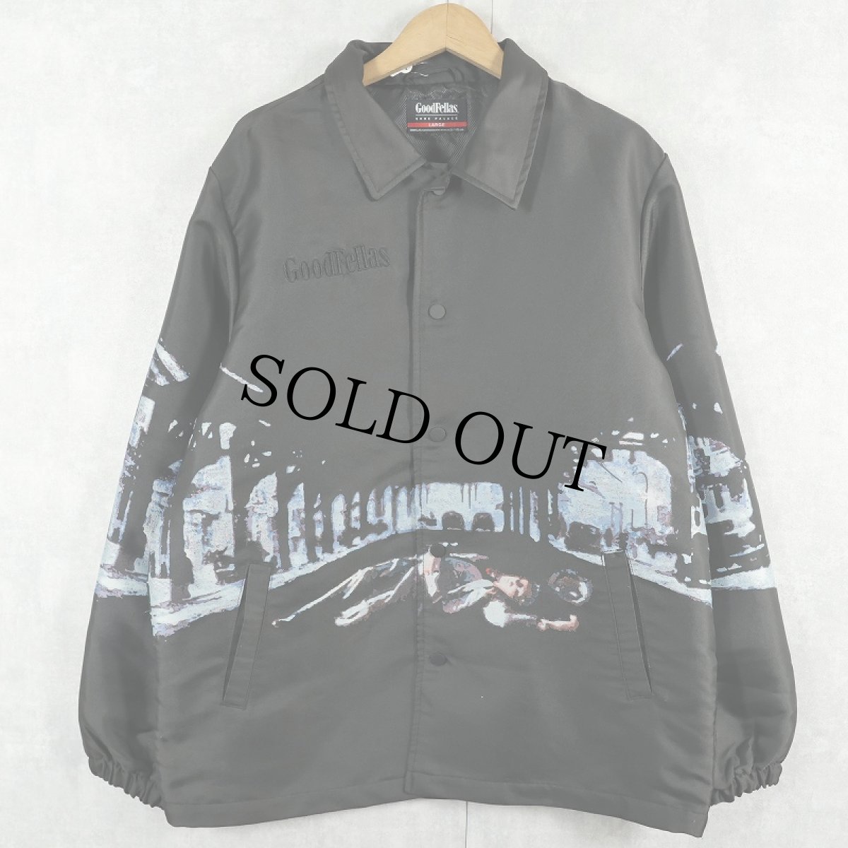 画像1: Good Fellas クライム映画 柄織ジャケット L (1)