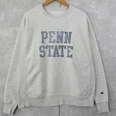 画像1: Champion REVERSE WEAVE "PENN STATE" プリントスウェット (1)