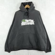画像1: METAL MULISHA ロゴプリントスウェットフーディー XXL (1)
