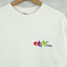 画像1: ebay オンラインマーケットプレイス ロゴ刺繍スウェット XL (1)