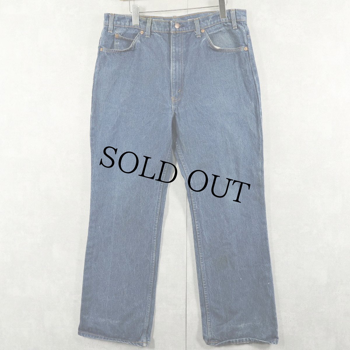 画像1: 90's Levi's 517 USA製 ブーツカットデニムパンツ W35 (1)