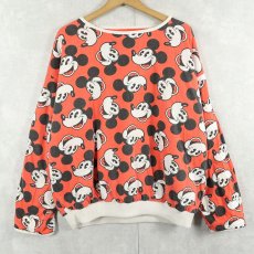 画像3: 80's〜 MICKEY MOUSE 中綿入り リバーシブルスウェット  (3)