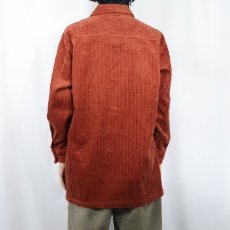 画像3: CROSSROAD コーデュロイジップシャツジャケット M (3)