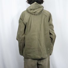 画像3: 60's U.S.NAVY デッキレインパーカー MEDIUM (3)