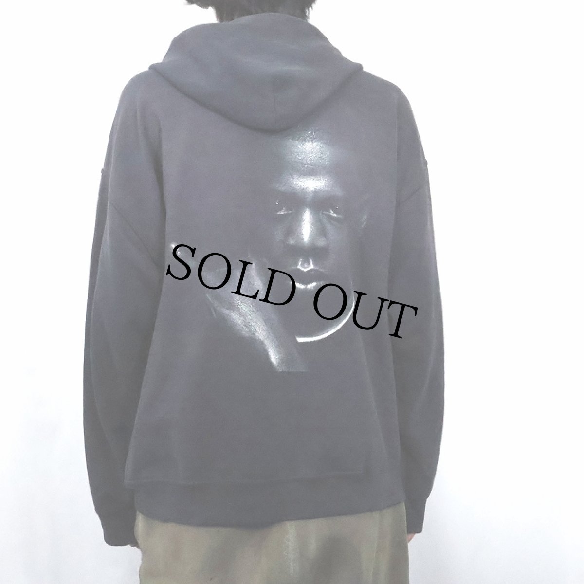 画像4: JAY-Z ヒップホップ プリントスウェットジップパーカー L (4)